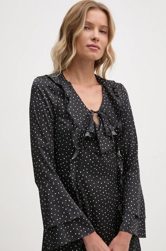 Sisley rochie negru 4ETLLV06V