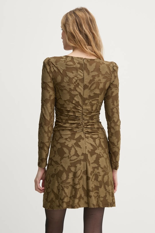 Odzież Sisley sukienka 4TY3LV06N zielony