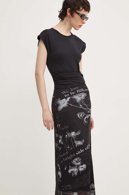 Сукня Desigual GOOD NEWS візерунок чорний 24WWVK77