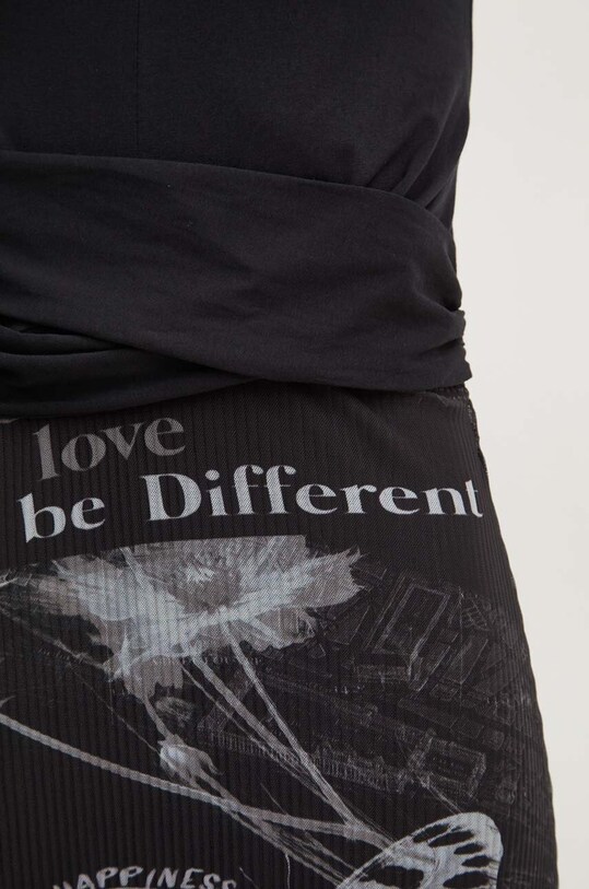 Šaty Desigual GOOD NEWS 24WWVK77 čierna