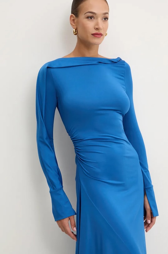 Victoria Beckham rochie albastru 1424JDR005877A