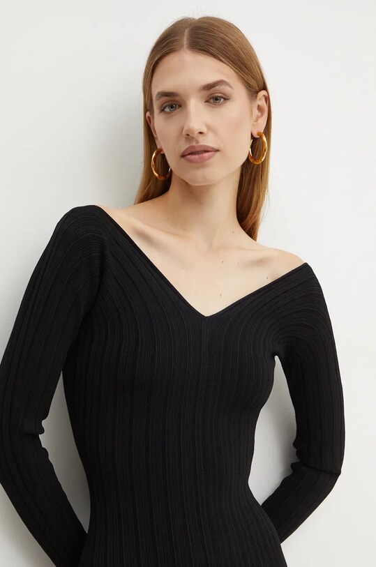 Victoria Beckham rochie negru 1424KDR005908A
