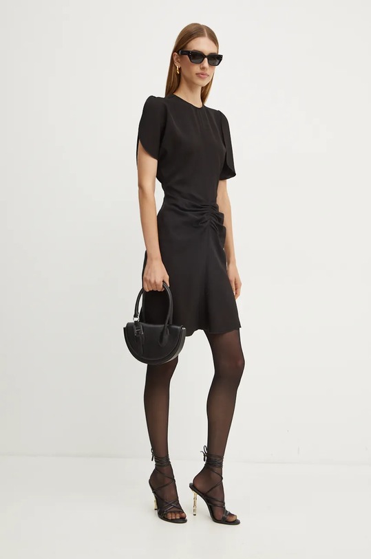 Victoria Beckham rochie mini negru 1424WDR006087A