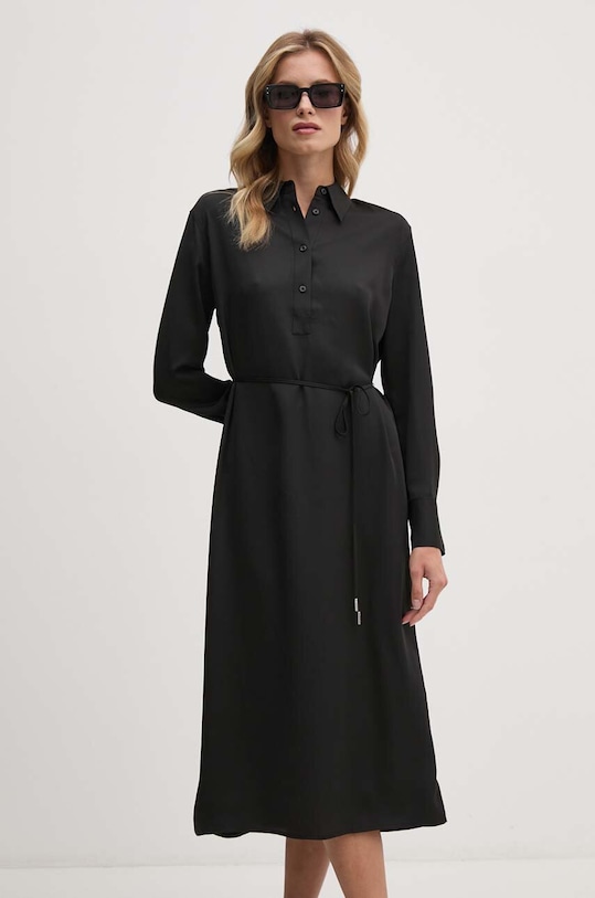 Šaty Calvin Klein midi černá K20K207455