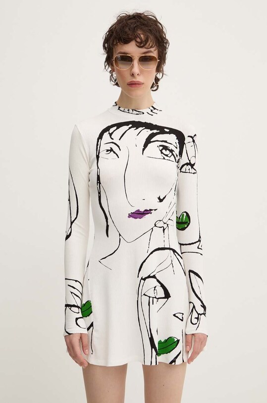 Desigual rochie OREGÓN alb 24WWVK69