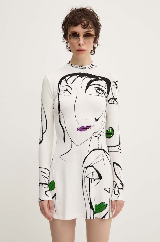 Haljina Desigual OREGÓN bijela 24WWVK69