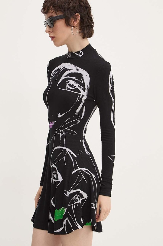 Desigual rochie OREGÓN negru 24WWVK69