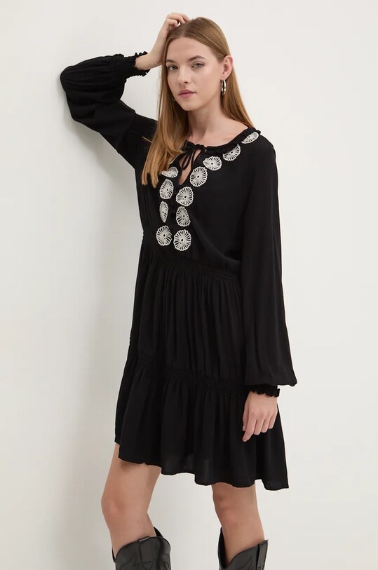 Сукня Desigual JACKSONVILLE 24WWVW64 чорний AW24