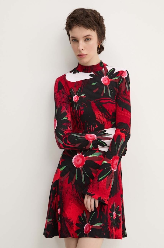 Šaty Desigual x Christian Lacroix, NANTES 24WWVK29 černá AW24