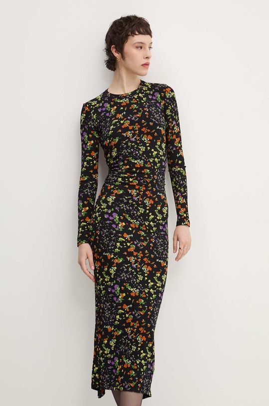 Φόρεμα Desigual NOGEN 24WWVK43 μαύρο AW24