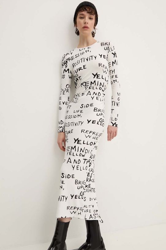 Платье Desigual HESIAN узор белый 24WWVK45