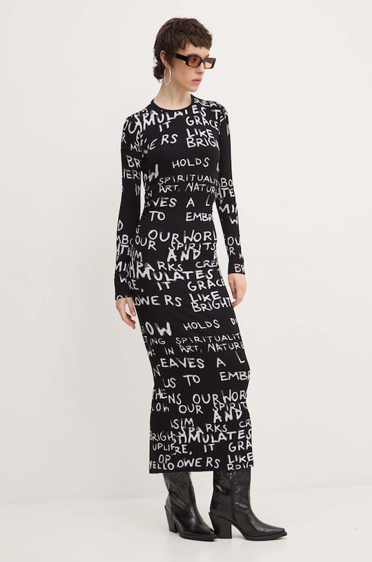 Одяг Сукня Desigual HESIAN 24WWVK45 чорний