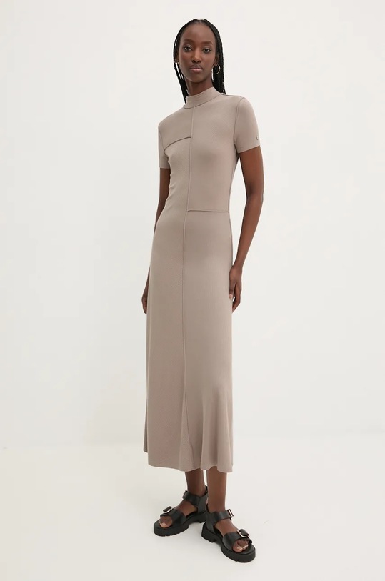 Odjeća Haljina Desigual CINCINNATI 24WWVK67 bež