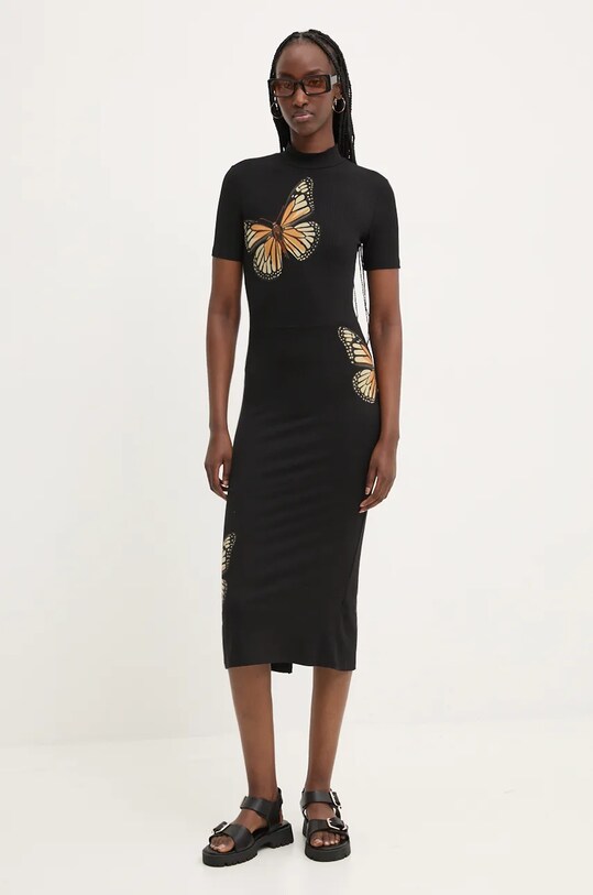 Abbigliamento Desigual vestito VIRGINIA 24WWVK71 nero