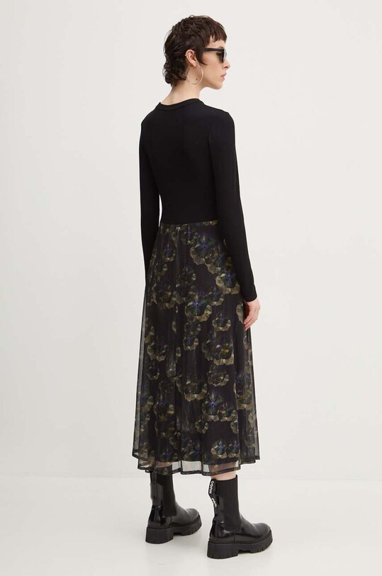 Oblečenie Šaty Desigual DARK PENSEE 24WWVK37 čierna