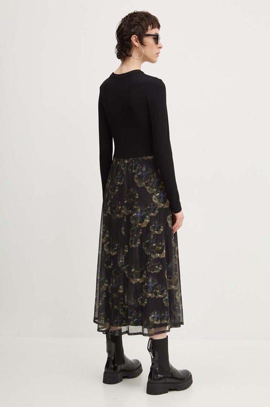 Îmbrăcăminte Desigual rochie DARK PENSEE 24WWVK37 negru