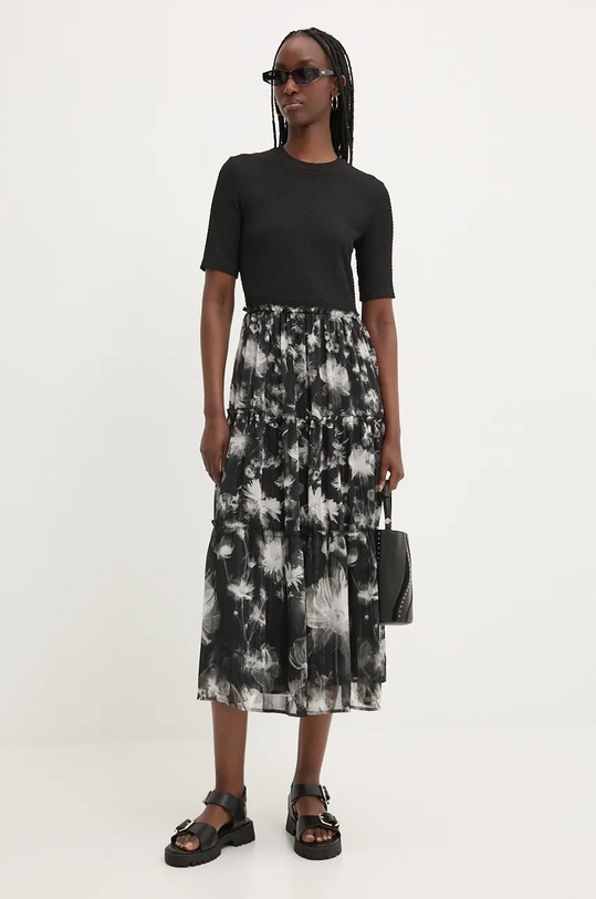 Haljina Desigual INIDANÁPOLIS 24WWVW54 crna