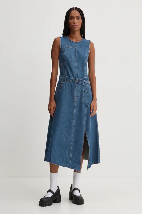 Джинсова сукня Desigual NUEVA YO casual блакитний 24WWVD01