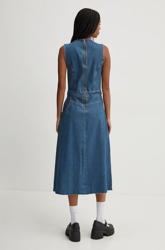 Oblečenie Rifľové šaty Desigual NUEVA YO 24WWVD01 modrá