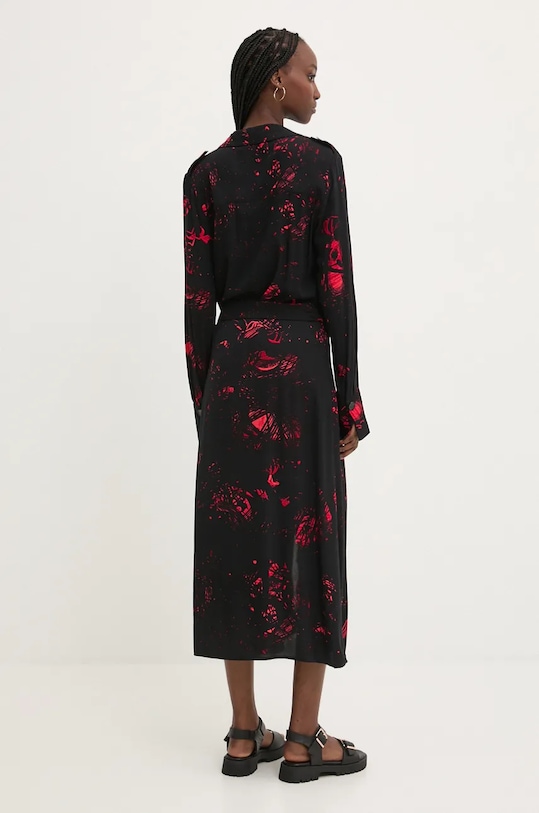 Desigual rochie SCRIBBLES 24WWVW38 negru AW24