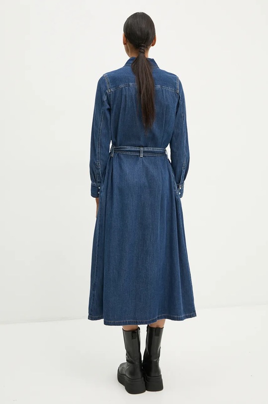 Oblečenie Rifľové šaty Levi's A8658 tmavomodrá