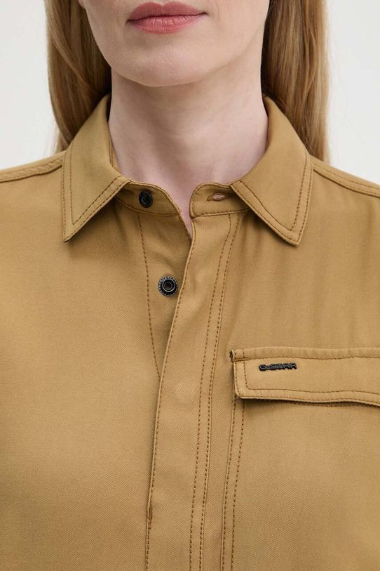 Платье G-Star Raw бежевый D25245.D714