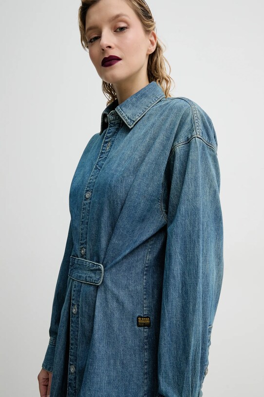 G-Star rochie din denim albastru D25183.D252