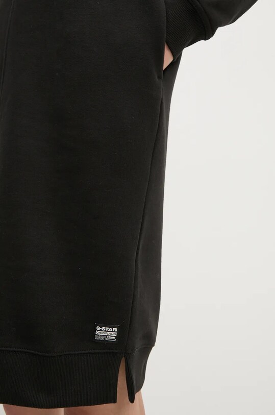 G-Star rochie din bumbac D25036.D562 negru