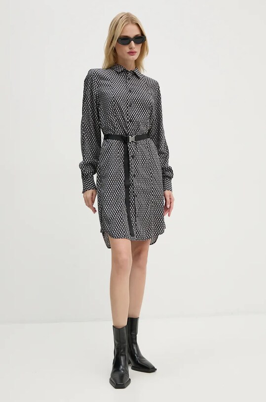 G-Star rochie D25247.D726 negru AW24