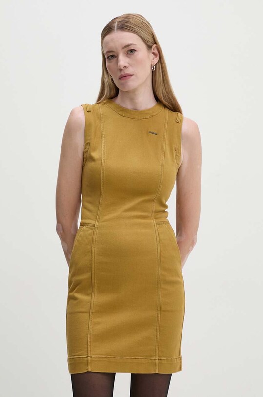 G-Star rochie D25249.D730 verde AW24