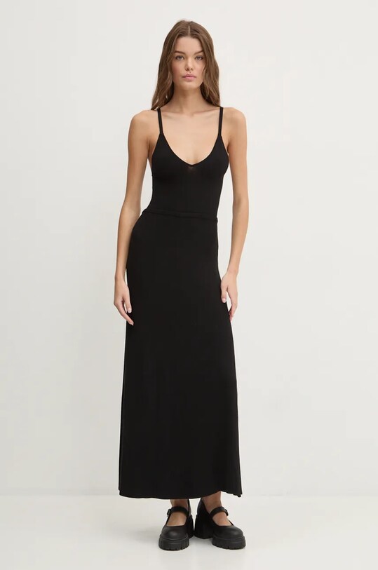 Desigual rochie si pulover DIJON negru 24WWVF13