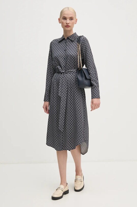 Tommy Hilfiger sukienka WW0WW43032 granatowy AW24