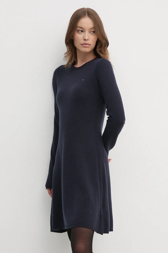 Tommy Hilfiger sukienka WW0WW44162 granatowy AW24