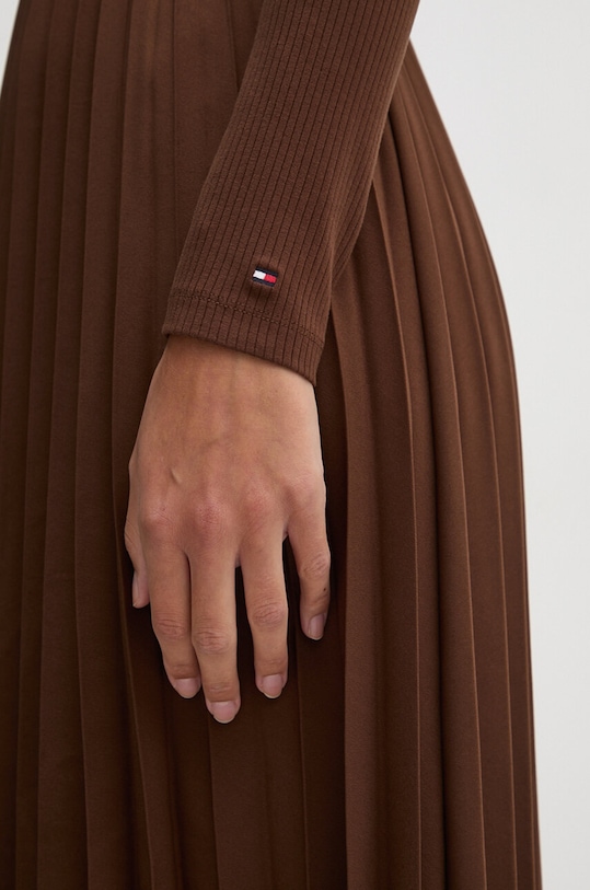 Φόρεμα Tommy Hilfiger WW0WW44176 καφέ