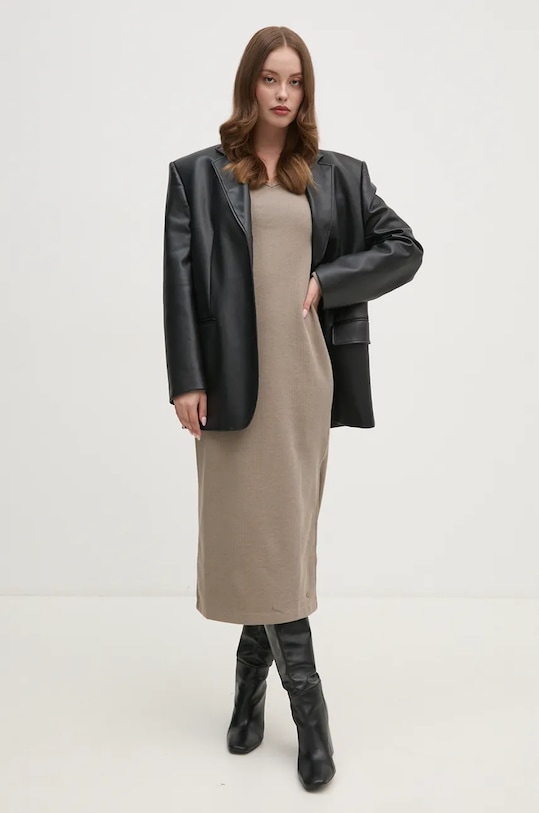 Šaty Calvin Klein Jeans J20J224165 zelená NC24