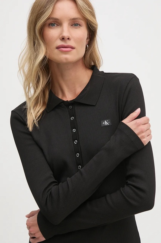 Сукня Calvin Klein Jeans чорний J20J224456