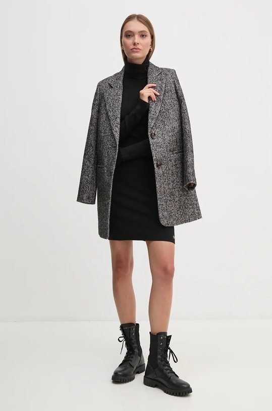 Calvin Klein Jeans sukienka J20J224150 czarny AW24