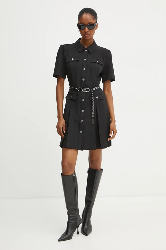 Šaty MICHAEL Michael Kors MF482IZ3GZ černá AW24