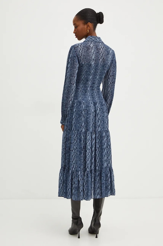 Платье MICHAEL Michael Kors MF482L7F4N тёмно-синий AW24