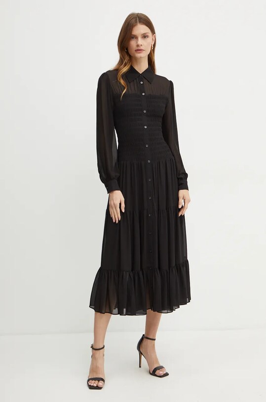 Сукня MICHAEL Michael Kors MF482L77R3 чорний