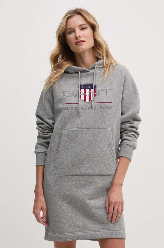 Φόρεμα Gant 4200288 γκρί AW24