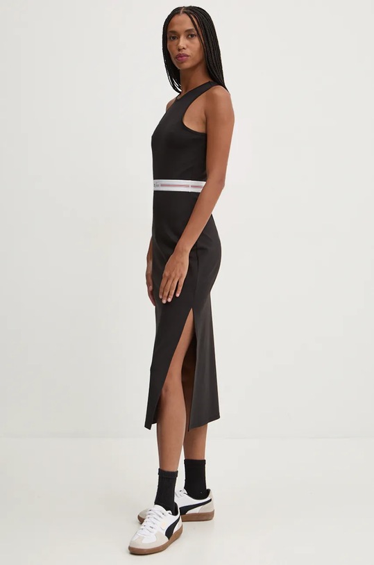 Tommy Jeans rochie DW0DW18724 negru AW24