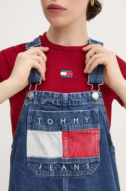 Džínové šaty Tommy Jeans DW0DW18956 modrá