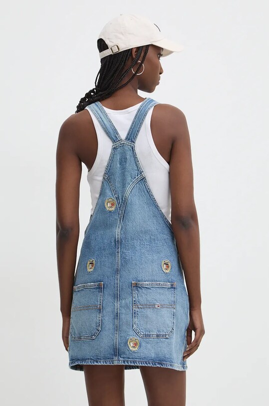 Дрехи Дънкова рокля Tommy Jeans DW0DW19639 син