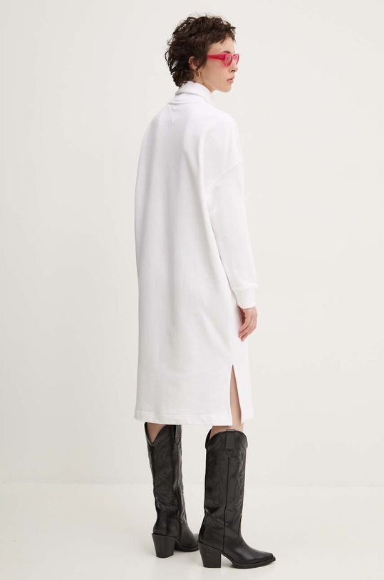 Odzież Tommy Jeans sukienka bawełniana DW0DW19808 biały