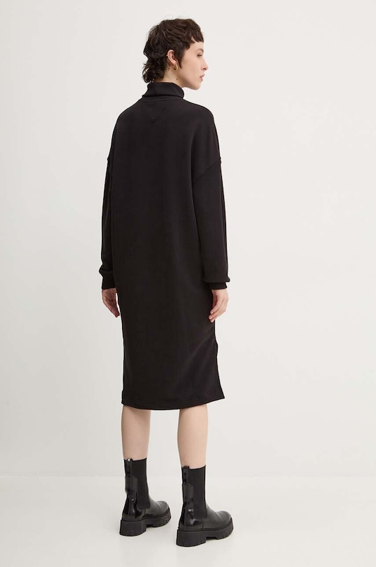 Odzież Tommy Jeans sukienka bawełniana DW0DW19808 czarny