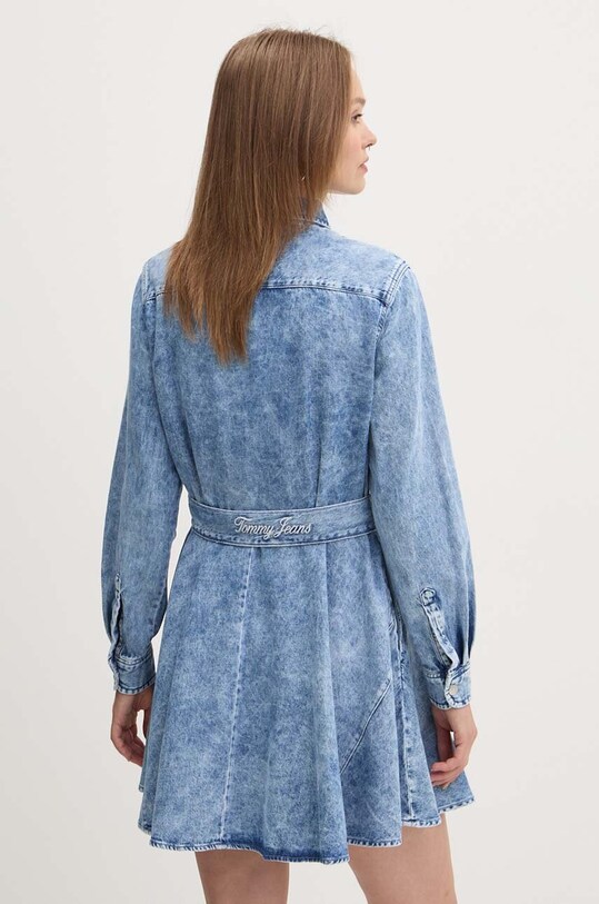 Îmbrăcăminte Tommy Jeans rochie din denim DW0DW19813 albastru