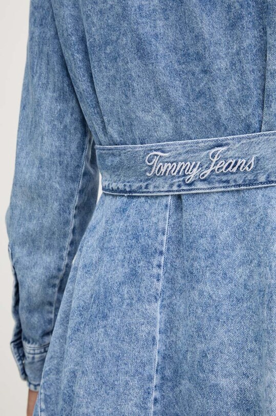 Tommy Jeans rochie din denim DW0DW19813 albastru