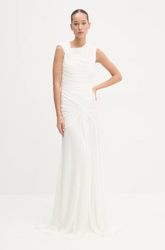 Šaty Rotate maxi béžová 113278269