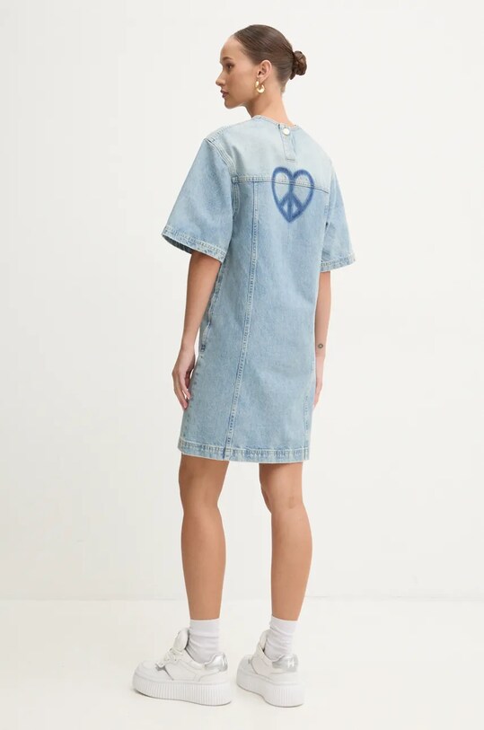 Одежда Джинсовое платье Moschino Jeans 0415.8720 голубой